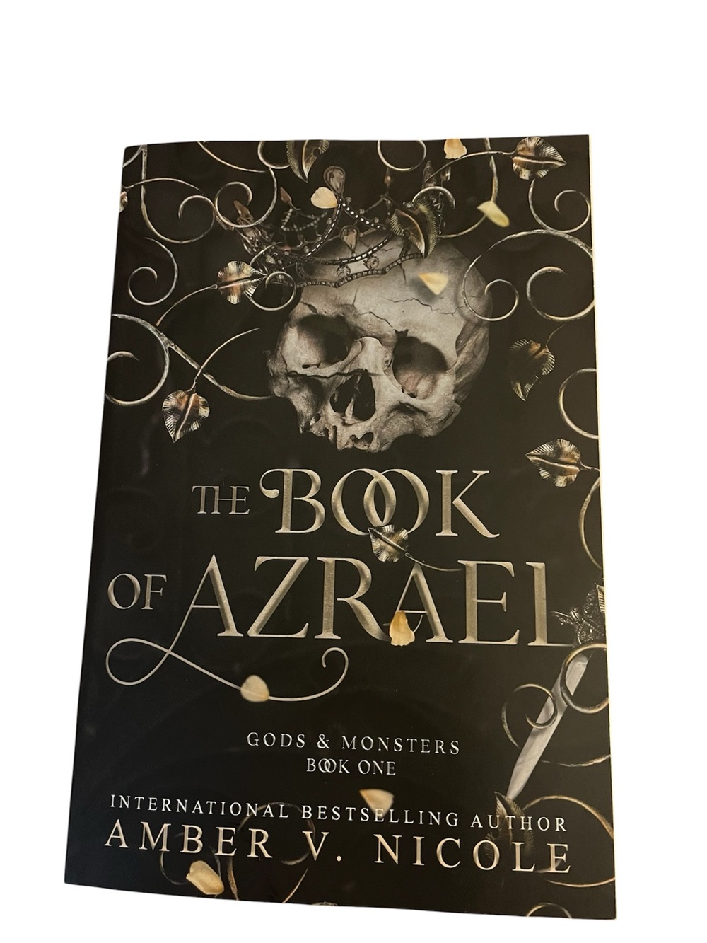The book of Azrael by Amber V. Nicole paper back book